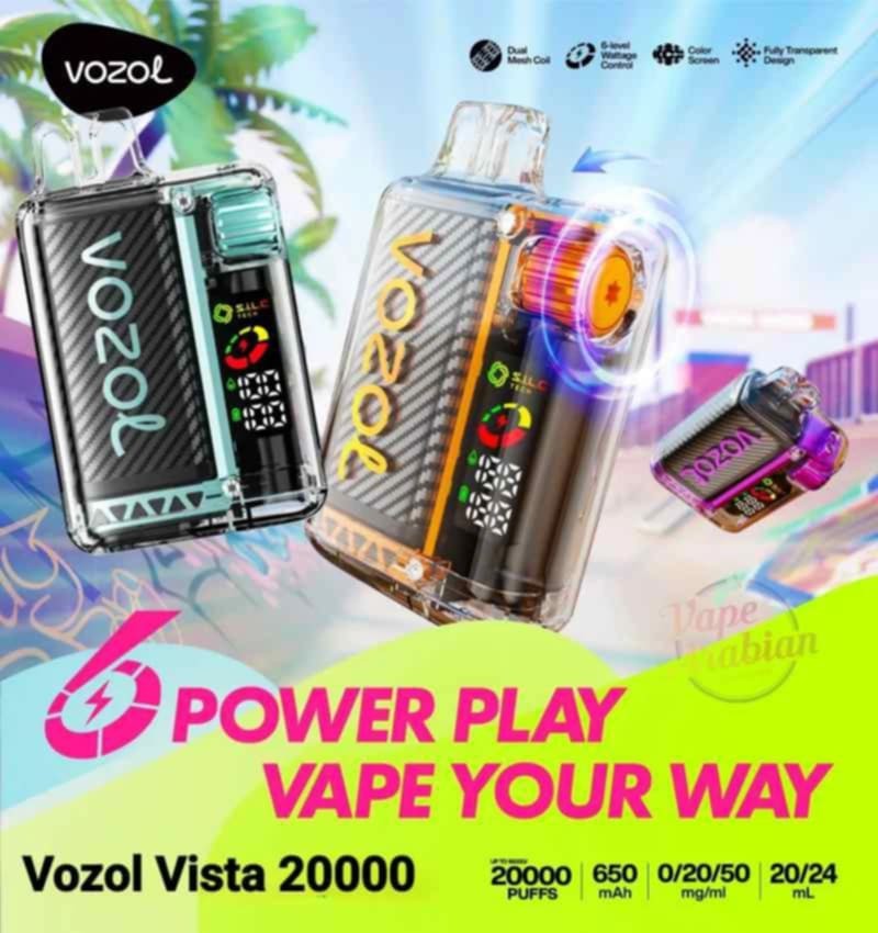 PUFF VAPE JETABLE VOZOL VISTA 20K